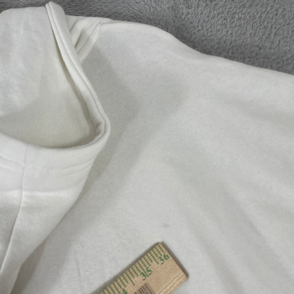 Bucees Hoodie Mens 2XL White Retro Striped Texas Gas Station Travel - Picture 4 of 10